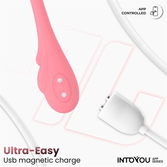 Intoyou App Series Vibrating Egg with Waving and APP USB