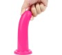 Lovetoy Stimulator Holy Dong 6 Liquid Silicone Pink
