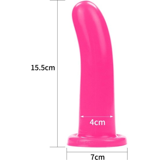 Lovetoy Stimulator Holy Dong 6 Liquid Silicone Pink