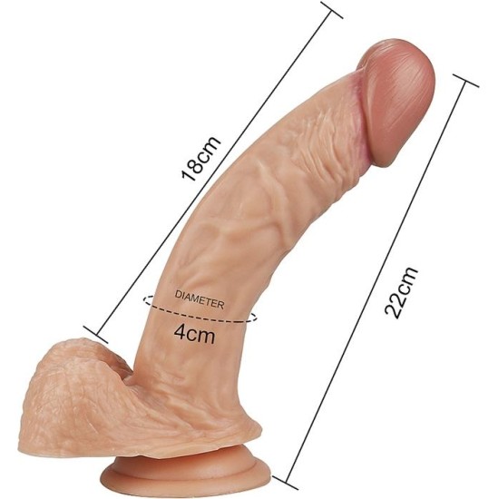 Lovetoy Dildo Real Extreme 8.5 Flesh