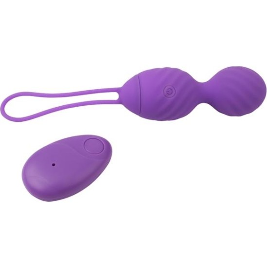 Chisa Vibrating Egg Remote Control Ridged USB Silicone 7.4