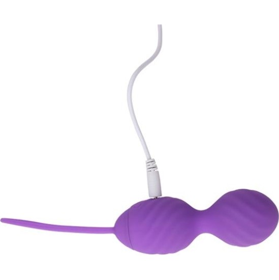 Chisa Vibrating Egg Remote Control Ridged USB Silicone 7.4