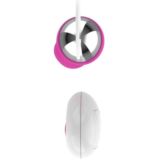 A-Gusto Vibrating Egg with Remote Control USB Pink