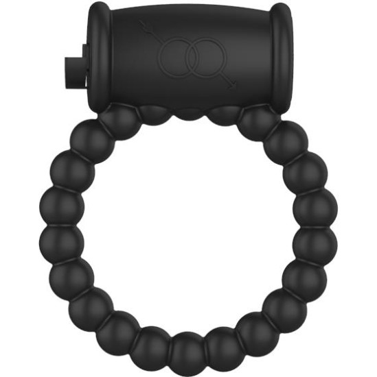 A-Gusto Vibrating Penis Ring Black