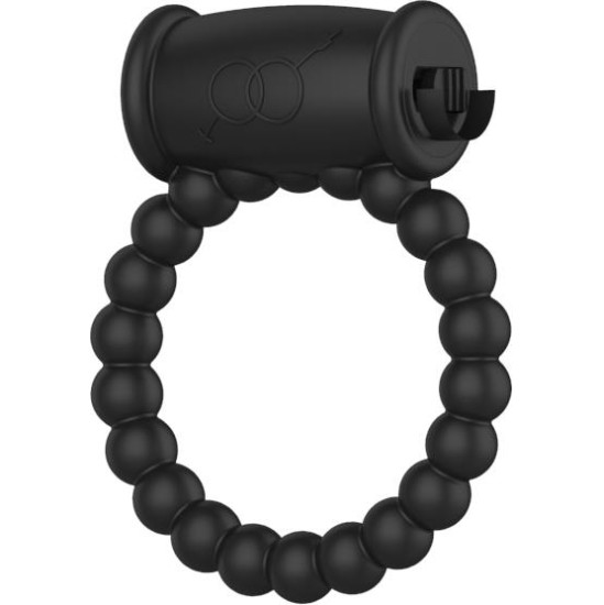 A-Gusto Vibrating Penis Ring Black