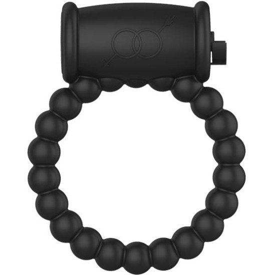 A-Gusto Vibrating Penis Ring Black