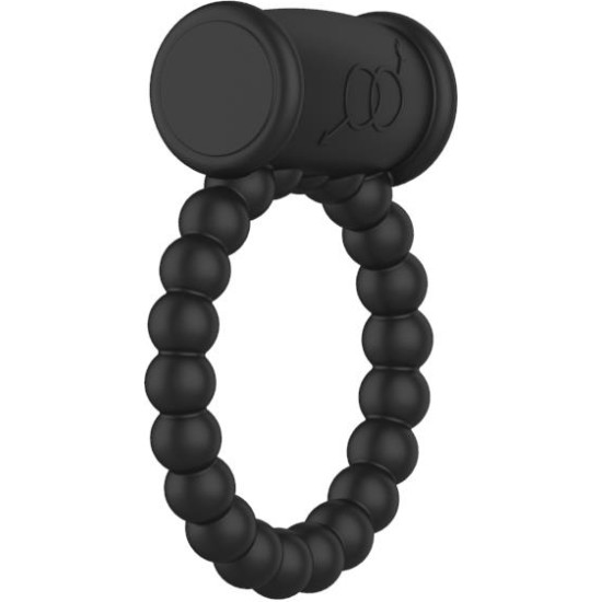 A-Gusto Vibrating Penis Ring Black