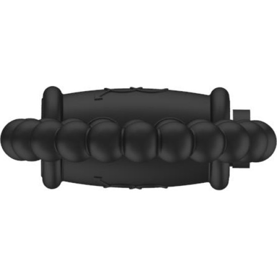 A-Gusto Vibrating Penis Ring Black