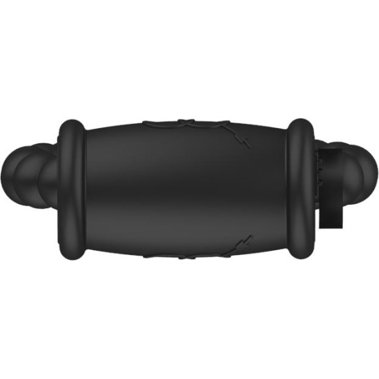 A-Gusto Vibrating Penis Ring Black