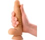 Max & Co Deek Realistic Dildo with Testivles 7.6 Flesh