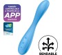 Satisfyer Vibe G-Spot Flex 4 with APP Satisfyer Connect Blue