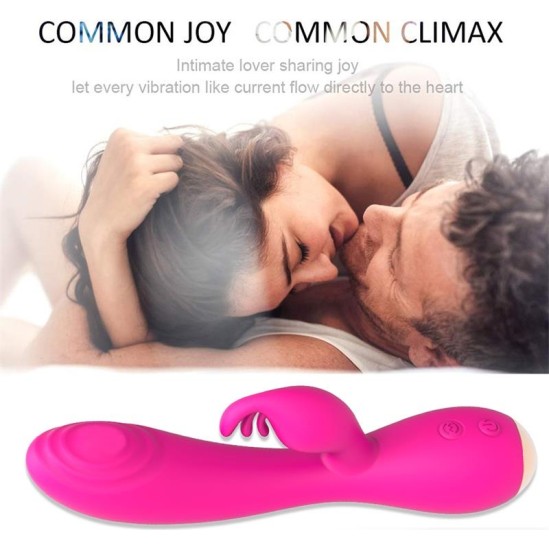 Nalone Magic Stick Rabbit Vibe with Pulsation Fuchsia