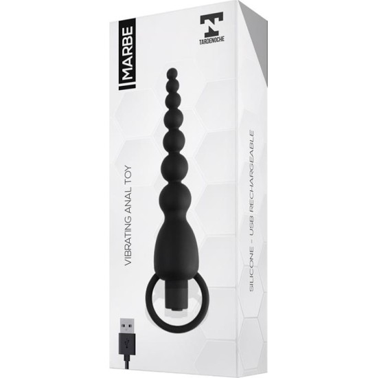 Tardenoche Marbe Anal Chain with Vibration USB Silicone