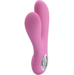 Prettylove Vibe Canrol USB Silicone Soft Pink