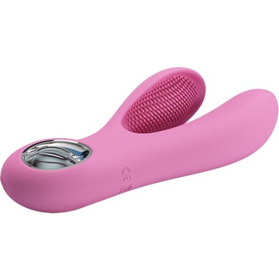 Prettylove Vibe Canrol USB Silicone Soft Pink