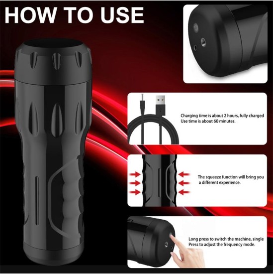 Juicy Lamour Toni Masturbator with Vibration Vagina