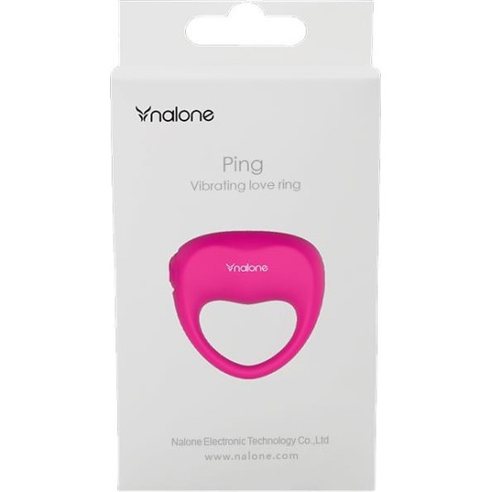 Nalone Vibrating Ring Ping Fuchsia