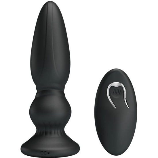 Mr Play Vibrating Butt Plug with Remote