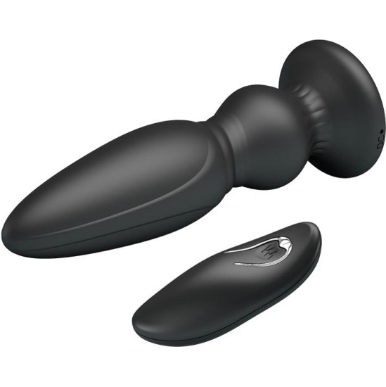 Mr Play Vibrating Butt Plug with Remote