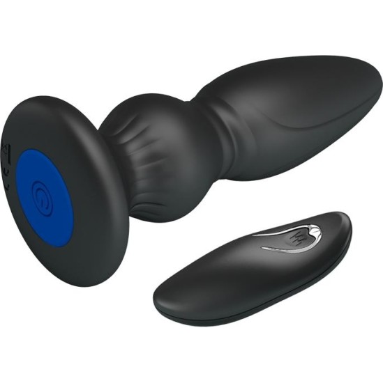 Mr Play Vibrating Butt Plug with Remote
