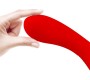 Prettylove Prescott Vibrator USB Silicone Red