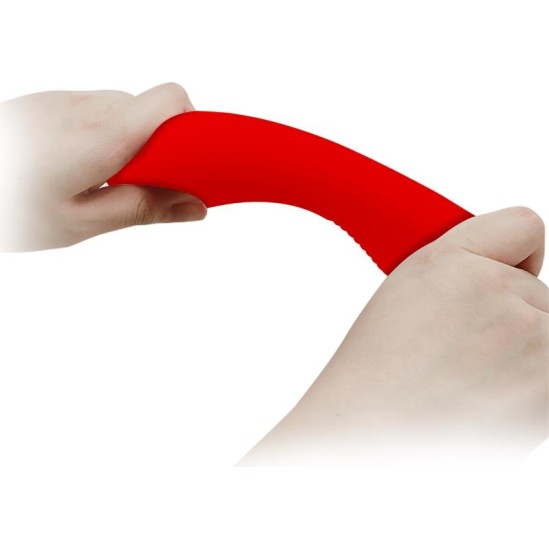 Prettylove Prescott Vibrator USB Silicone Red