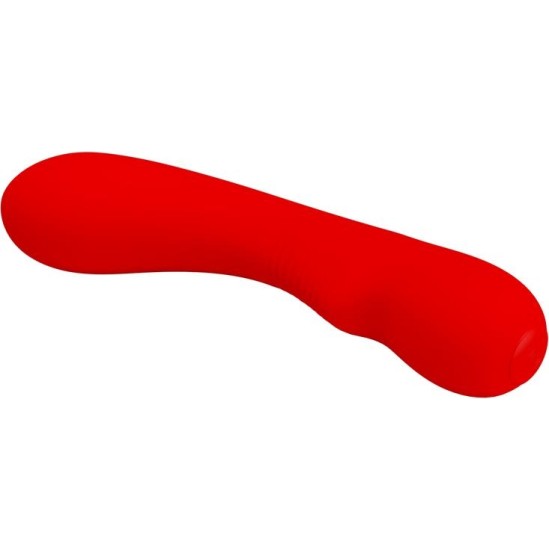 Prettylove Prescott Vibrator USB Silicone Red