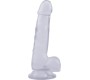 Chisa Dildo Hi-Rubber 7.7 Clear