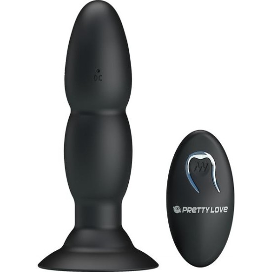 Prettylove Anal Plug 4 Vibration and Rotation