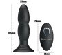 Prettylove Anal Plug 4 Vibration and Rotation