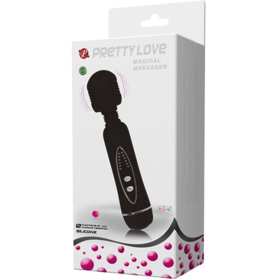 Prettylove Magic Massager Black