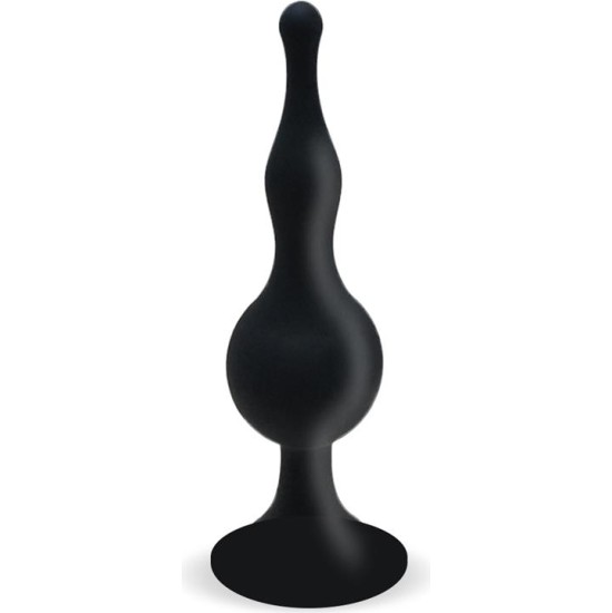 Moove Set of 3 Butt Plugs Black