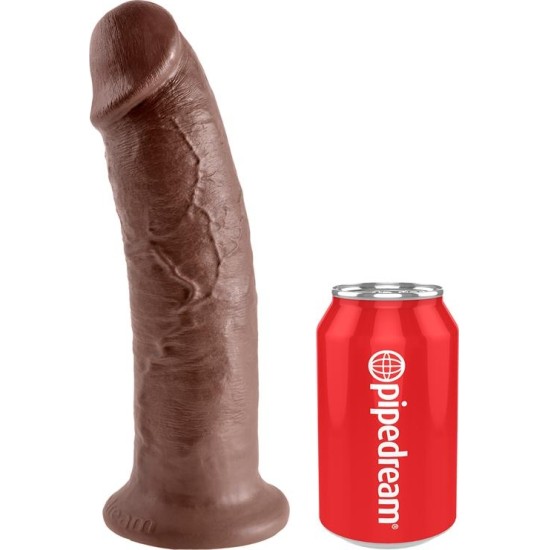 King Cock Dildo 10 - Brown