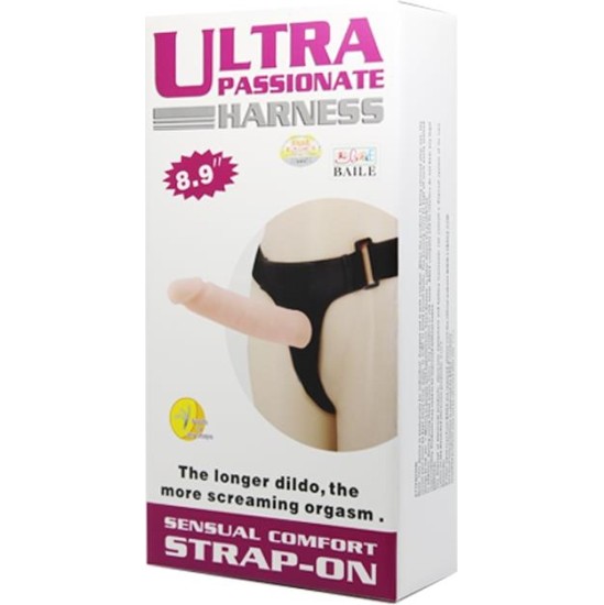 Baile Adjustable Strap-on with Dildo 21.5 cm