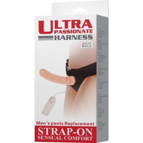 Baile Dildo Strap-On with Remote Control 18 cm