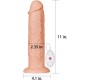 Lovetoy Dildo King 11 with Vibration Flesh