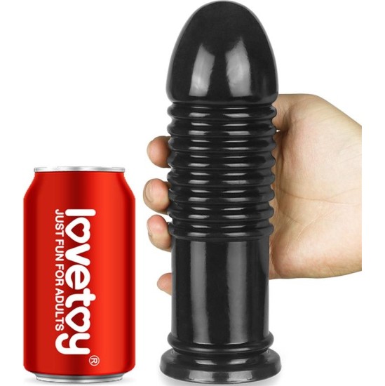 Lovetoy Butt Plug King Sized Anal Bumper 8 Black