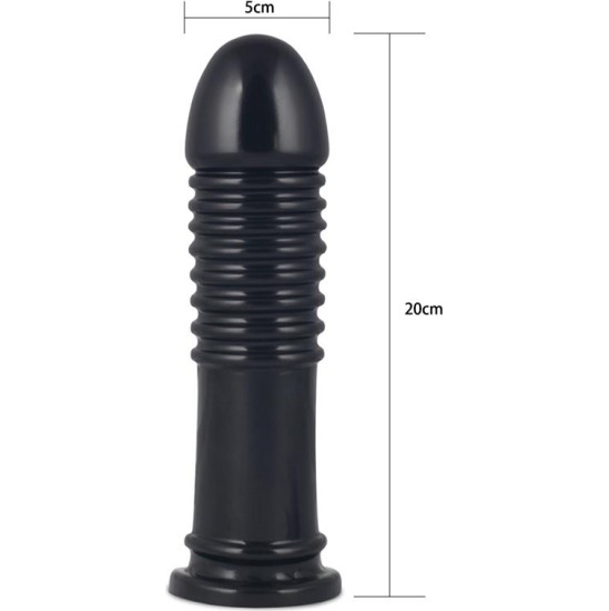 Lovetoy Butt Plug King Sized Anal Bumper 8 Black