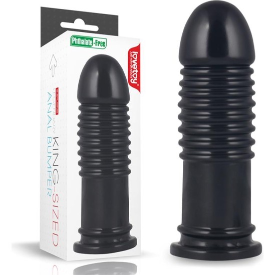 Lovetoy Butt Plug King Sized Anal Bumper 8 Black