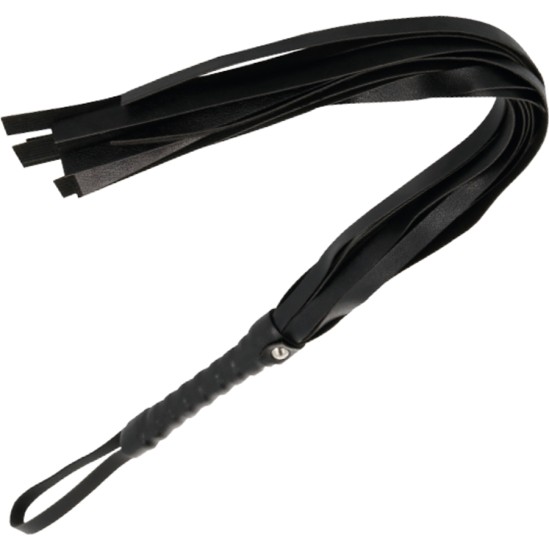 Darkness Sensations DARKNESS - BLACK BONDAGE WHIP 45 CM
