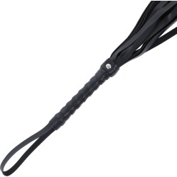 Darkness Sensations DARKNESS - BLACK BONDAGE WHIP 45 CM