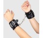 Secretplay 100% Fetish SECRETPLAY - BLACK BONDAGE HANDCUFFS BDSM COLLECTION