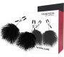Darkness Sensations DARKNESS - POM-POM NIPPLE Clamps 2