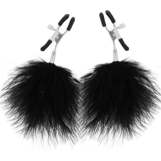 Darkness Sensations DARKNESS - POM-POM NIPPLE Clamps 2