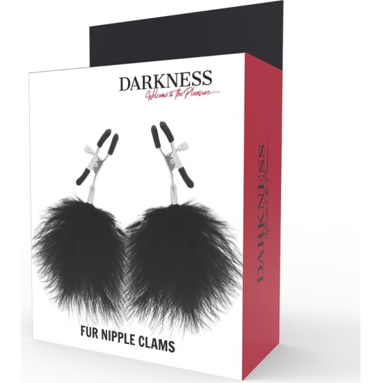 Darkness Sensations DARKNESS - POM-POM NIPPLE Clamps 2