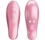 Pretty Love CAILEY NIPPLE CLAMPS 10 VIBRATIONS REMOTE CONTROL PINK