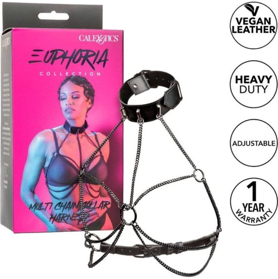 Calexotics EUPHORIA MULTI CHAIN COLLAR HARNESS