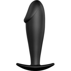 Pretty Love Bottom PRETTY LOVE - ANAL PLUG SILICONE PENIS FORM BLACK
