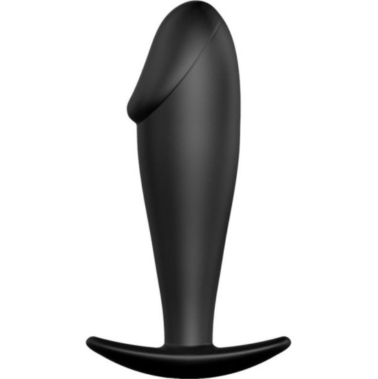 Pretty Love Bottom PRETTY LOVE - ANAL PLUG SILICONE PENIS FORM BLACK