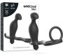 Addicted Toys ANAL PLUG WITH BLACK SILICONE RING 12 CM